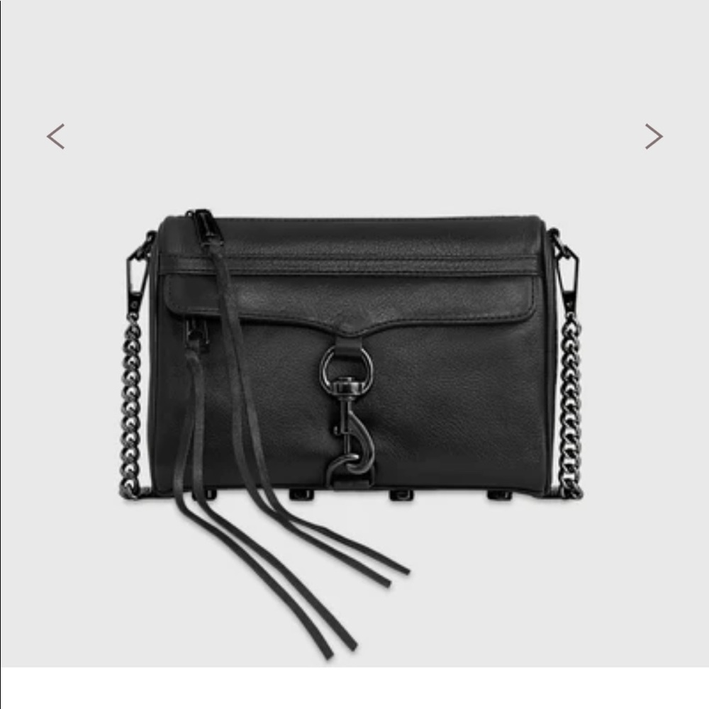 Rebecca Minkoff All Black M.A.C Bag
